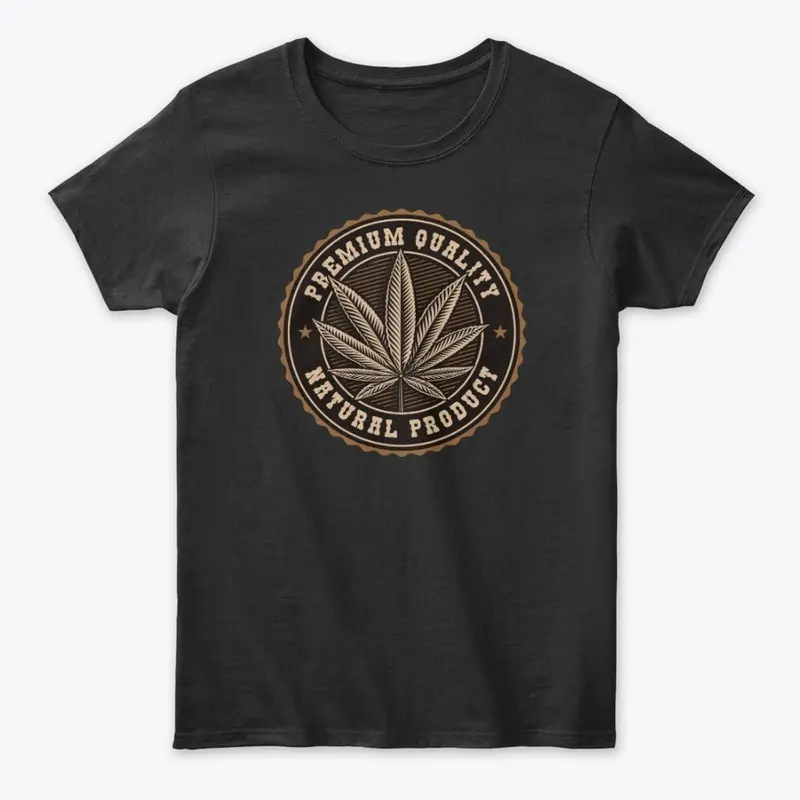 Cannabis Leaf Badge