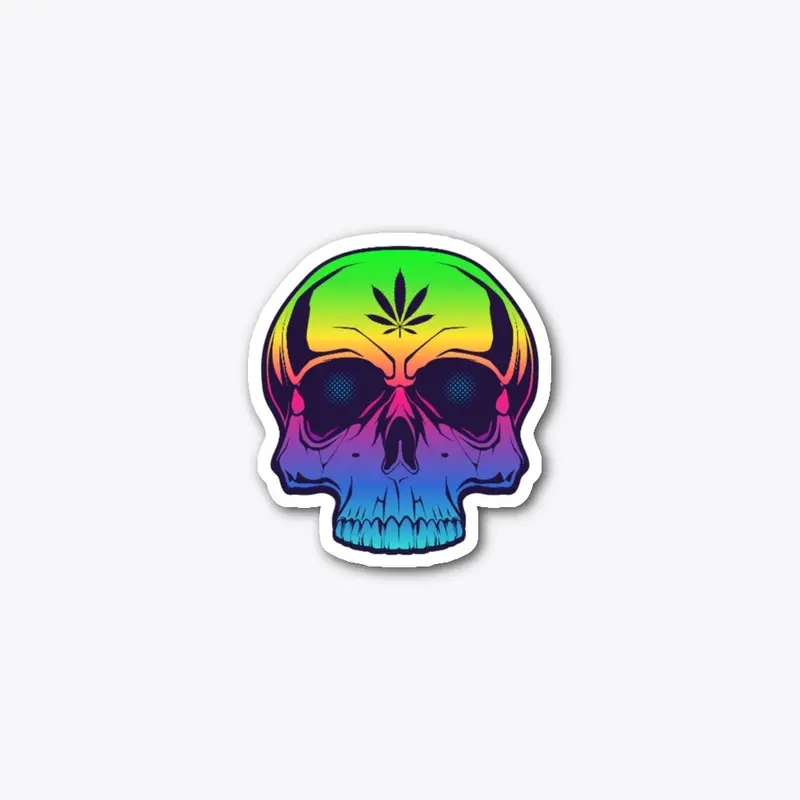 Weed Skull Colors v1